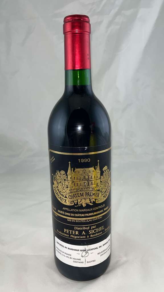 Château Palmer, Margaux, Bordeaux, France, 1990
