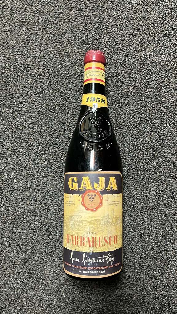 Gaja, Barbaresco DOCG, Piedmont, Italy, 1958