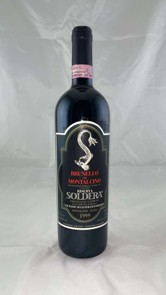Case Basse di Gianfranco, Soldera, Brunello di Montalcino Riserva DOCG, Tuscany, Italy, 1999