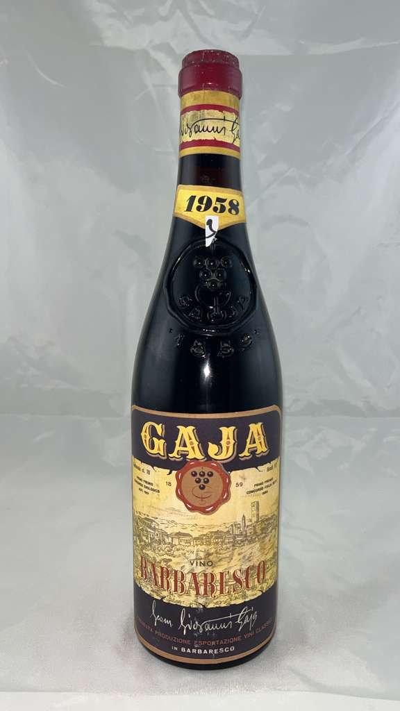 Gaja, Barbaresco DOCG, Piedmont, Italy, 1958