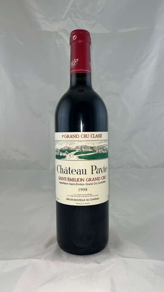 Château Pavie, Saint-Emilion Grand Cru, Bordeaux, France, 1998