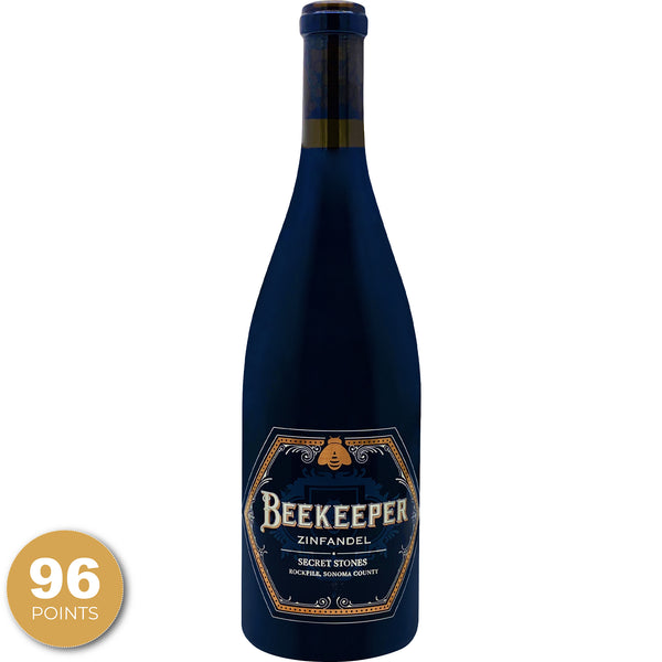 Beekeeper Cellars, "Secret Stones" Zinfandel, Rockpile Appellation, Sonoma County, California, 2018 through Merchant of Wine.