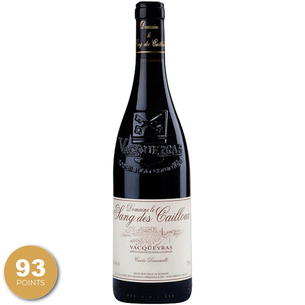Domaine le Sang des Cailloux, Cuvée Doucinello Vacqueyras Rouge, Rhône, France, 2020