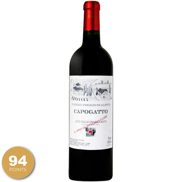 Podere Poggio Scalette, Capogatto, Alte Valle della Greve IGT, Italy, 2017