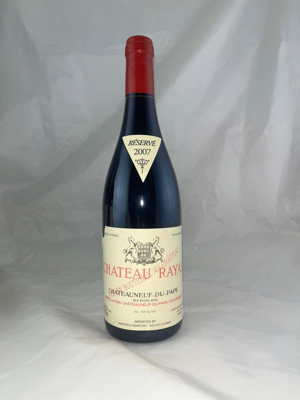 Chateau Rayas, Chateauneuf-du-Pape Reserve, Rhône, France, 2007