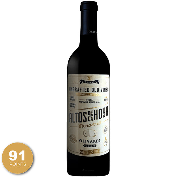 Bodegas Olivares, Altos de la Hoya, Ungrafted Old Vine Monastrell, Jumilla, Murcia, Spain, 2021