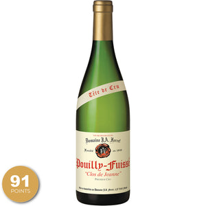 Domaine Ferret, Pouilly Fuissé Le Clos de Jeanne Premier Cru, Burgundy, France, 2020