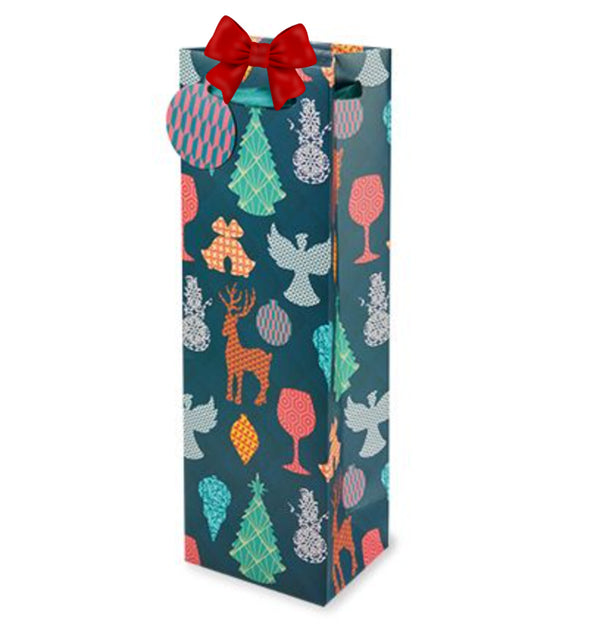 Holiday Wine Gift Bag