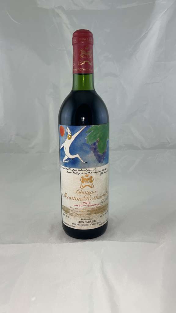 Château Mouton Rothschild, Pauillac, Bordeaux, France, 1982