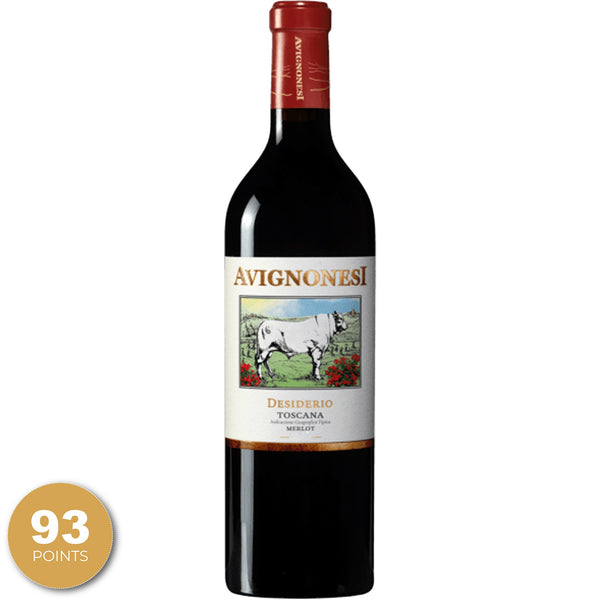 Avignonesi "Desiderio" Merlot, Toscana IGT, Italy, 2016 through Merchant of Wine.