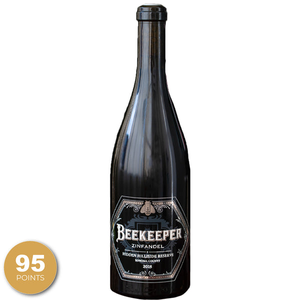 Beekeeper Cellars, Zinfandel, Hidden Hillside Reserve, Sonoma County, California, 2018 through Merchant of Wine